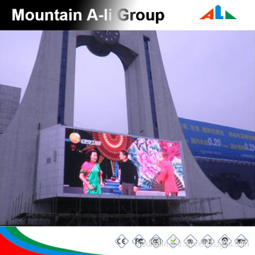 Commercial Advertising P16mm Outdoor Full Color LED Display Screen